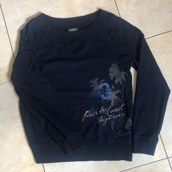 Ralph Lauren navy crewneck (Large) 💙 - Picture 4 of 6